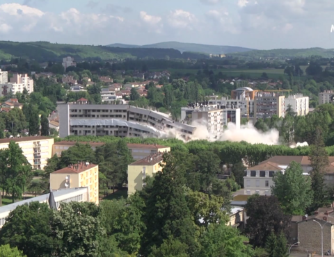 Reportage rénovation urbaine Mâcon